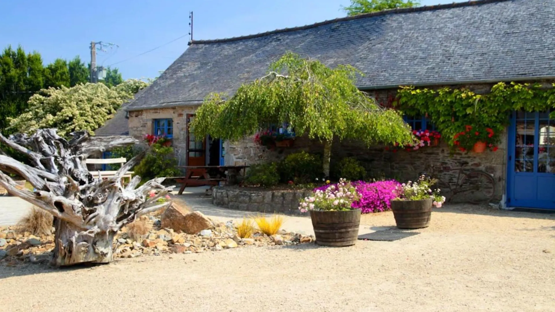 Maison Charmante A Plouegat-Moysan Avec Spa